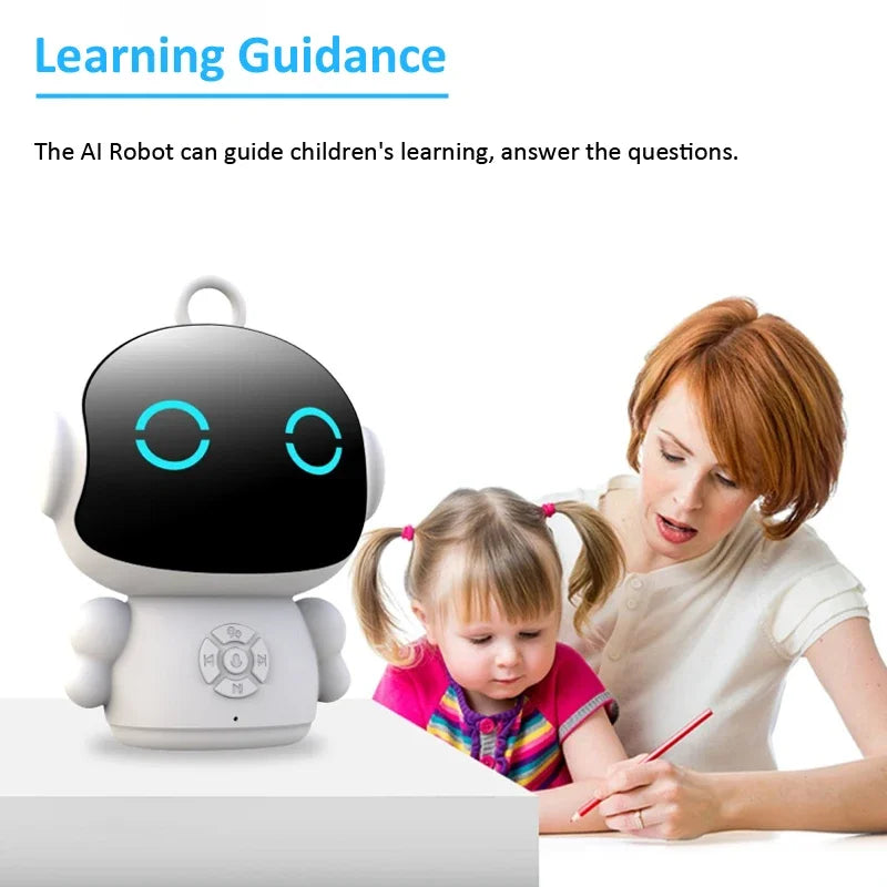 Smart Life AI Voice Recognition Robot – Interactive Educational Companion with 61 Languages - cozy karts