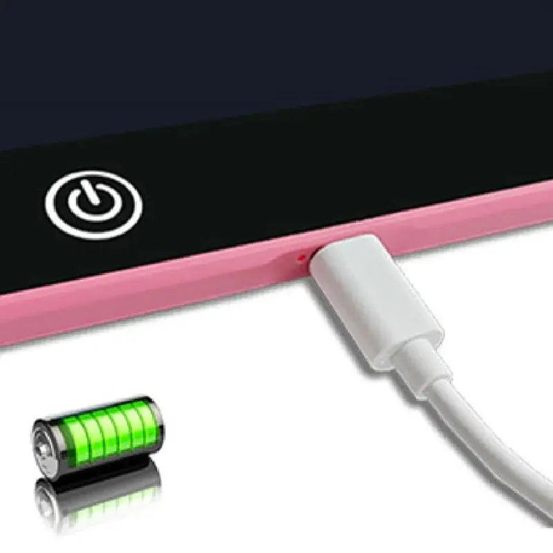 16-Inch USB Rechargeable LCD Writing Tablet – Educational Drawing & Writing Board for Kids - cozy karts