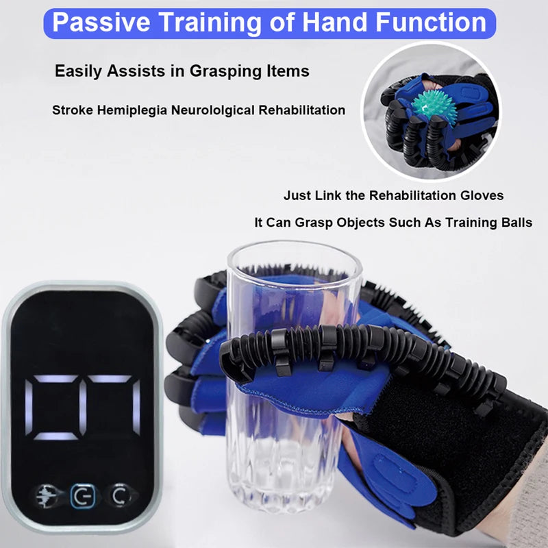 Intelligent Rehabilitation Robot Gloves – Stroke and Hemiplegia Hand Therapy Massage Training Gloves - cozy karts