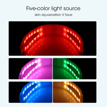 Face Lifting Device – Red Light V Face Massager & Double Chin Reducer with EMS & Remote Control - cozy karts