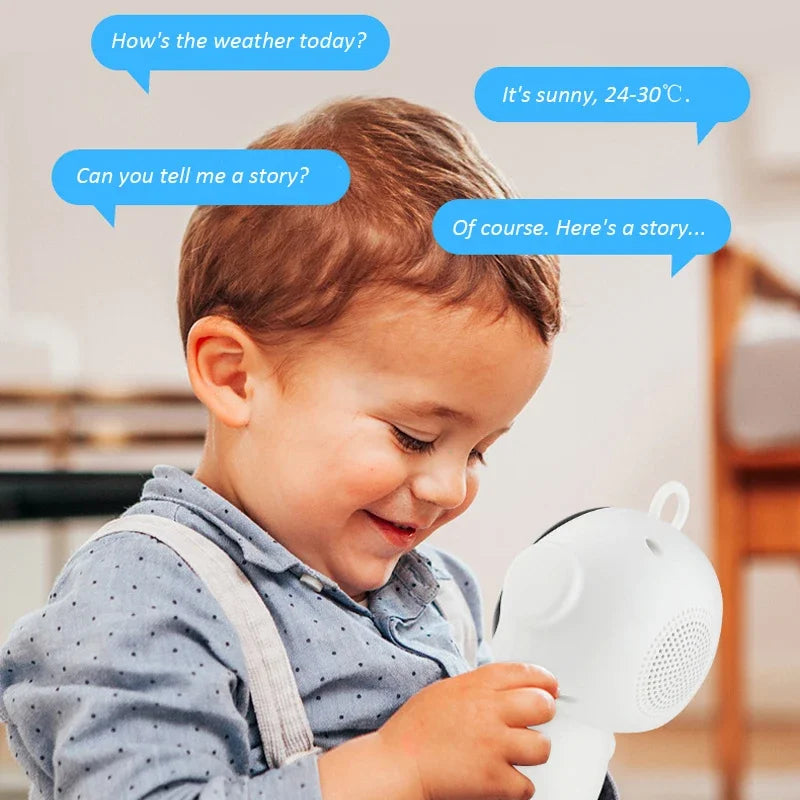 Smart Life AI Voice Recognition Robot – Interactive Educational Companion with 61 Languages - cozy karts