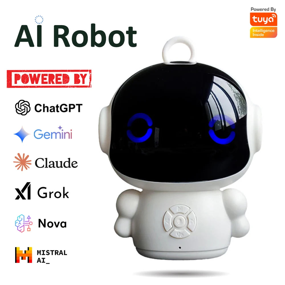 Smart Life AI Voice Recognition Robot – Interactive Educational Companion with 61 Languages - cozy karts