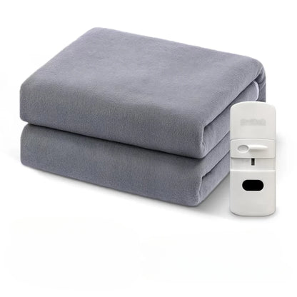 Electric Heated Blanket with Thermostat – Double Body Warmer & Bed Heating Pad (EU/UK/AU Plug) - cozy karts