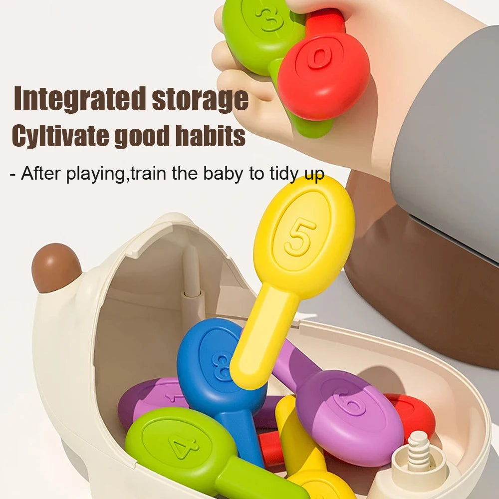 Hedgehog Montessori Educational Toy – Fine Motor Skills, Counting & Sensory Learning Toy for Toddlers - cozy karts