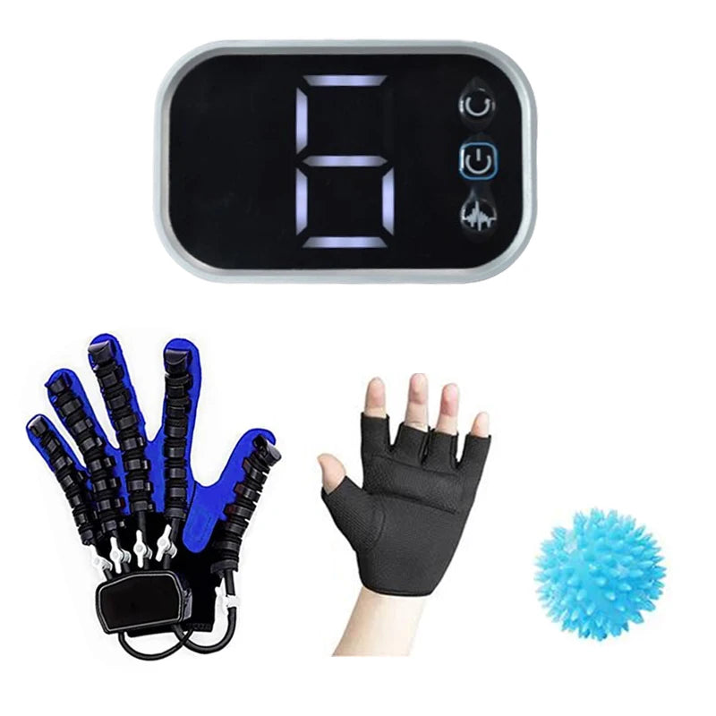 Intelligent Rehabilitation Robot Gloves – Stroke and Hemiplegia Hand Therapy Massage Training Gloves - cozy karts