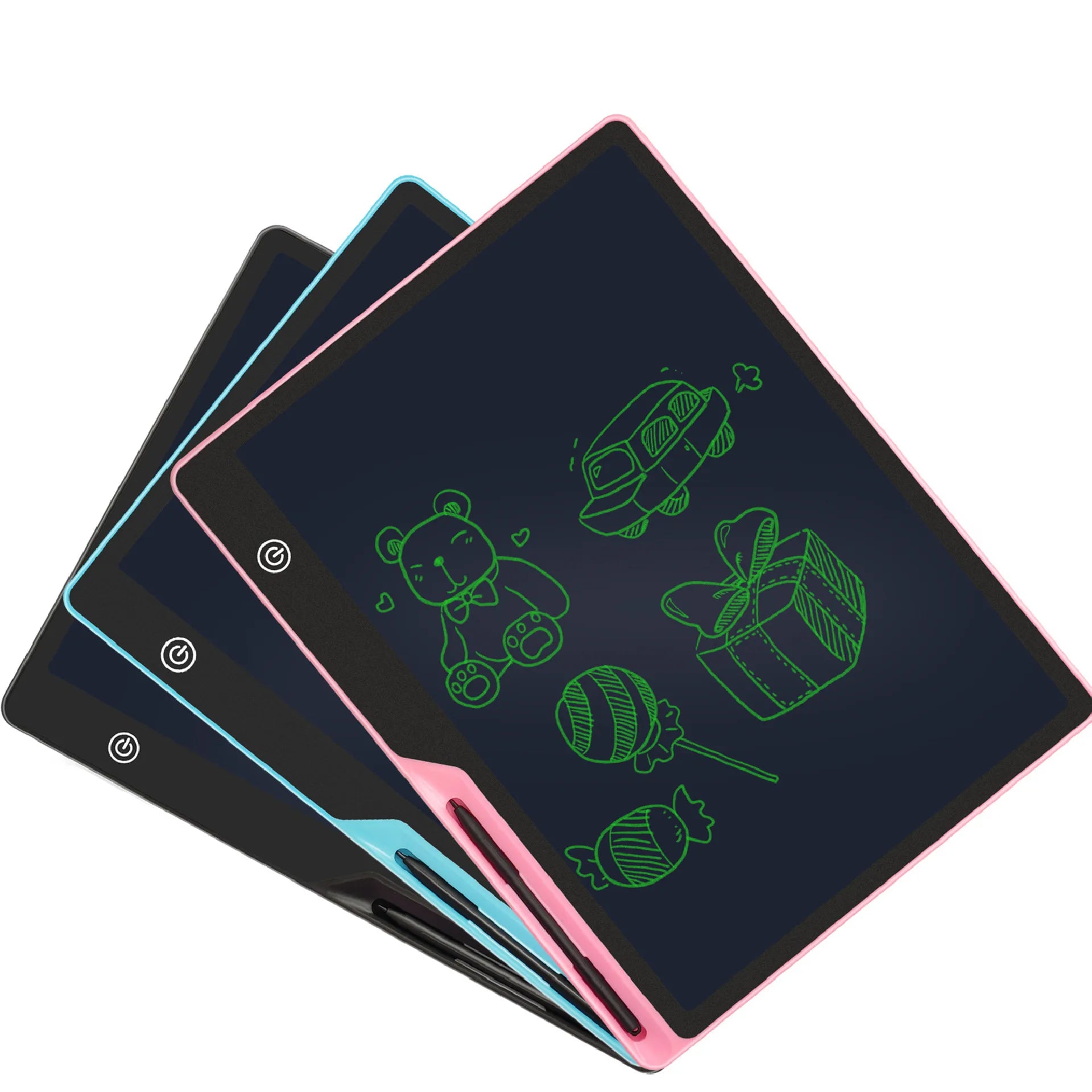 16-Inch USB Rechargeable LCD Writing Tablet – Educational Drawing & Writing Board for Kids - cozy karts