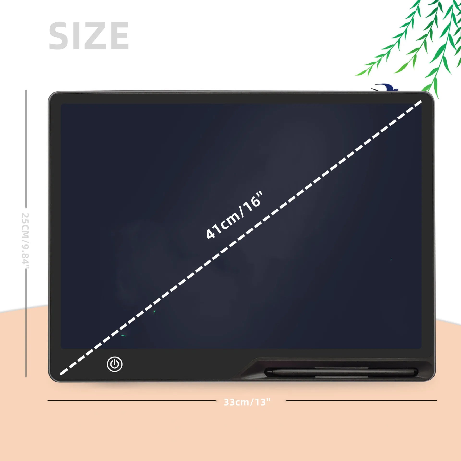 16-Inch USB Rechargeable LCD Writing Tablet – Educational Drawing & Writing Board for Kids - cozy karts
