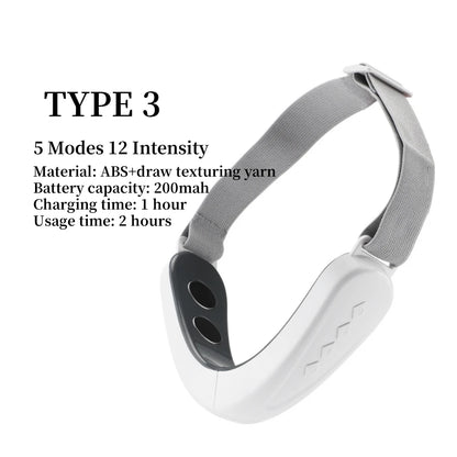 Face Lifting Device – Red Light V Face Massager & Double Chin Reducer with EMS & Remote Control - cozy karts