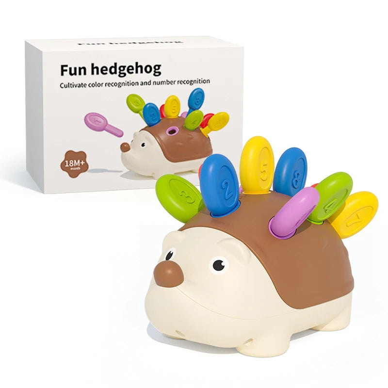 Hedgehog Montessori Educational Toy – Fine Motor Skills, Counting & Sensory Learning Toy for Toddlers - cozy karts